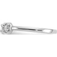 thumbnail image 3 of 10K White Gold Cz Toe Ring (Width 1) - Jbsp, 3 of 5