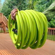 Flexzilla® Garden Hose, 3/4 x 75', Flexible Hybrid Polymer, ZillaGreen®