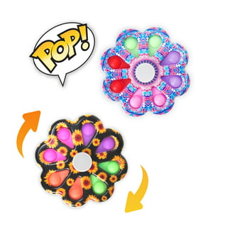Pluokvzr 3Pcs Suction Cup Spinner Toys,Simple Dimple Fidget Toys with  Suction Cup Silicone Flipping Board Kids Sensory Chrismas Gifts 