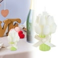 thumbnail image 2 of SSNTSY Bouquet Shaped Scented Candle, Flower Candle, Aesthetic Cute Tulip Gifts for Women Birthday Anniversary Party Favors, 2 of 7