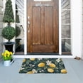thumbnail image 5 of Yayeee Doormat for Indoor Entrance 32" x 20" Non Slippery Floor Rug, Floral Lemons, 5 of 8