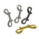 thumbnail image 2 of Gancho de seguridad de doble extremo de 3,5 pulgadas, aleación de zinc, cadena, clips metálicos, llavero 4 piezas, 2 of 9