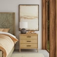 thumbnail image 5 of Butler Specialty Company Lennon 3-Drawer Rounded Leg Wood Dresser - Natural, 5 of 7