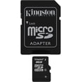 thumbnail image 1 of Tarjeta de Memoria SD4 Kingston 8GB Con Adaptador, 1 of 2