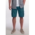 thumbnail image 3 of Boulder Creek By Kingsize Men's Big & Tall  12" Side-Elastic Stacked Cargo Pocket Shorts, 3 of 6