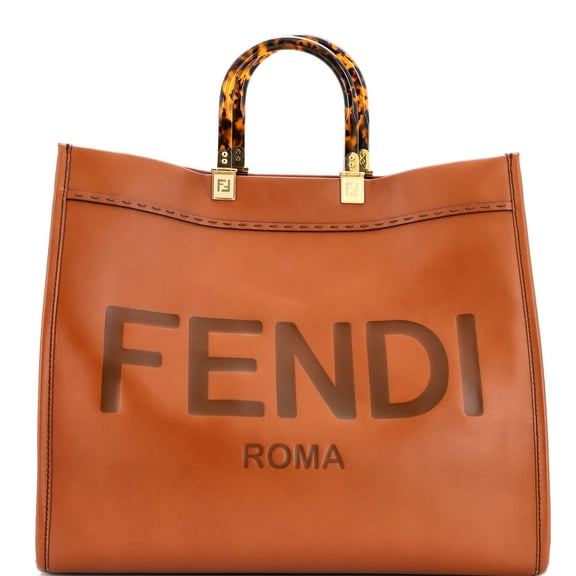 Pre-Owned Sunshine Shopper Tote Leather Large By Rebag
