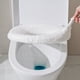 thumbnail image 4 of Accesorios de baño Cojín de asiento de inodoro para el hogar Uso Funda de asiento de inodoro de felpa Temporada de invierno Engrosamiento y cálido Cojín de asiento de inodoro lavable con asa Cojín de, 4 of 6