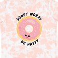thumbnail image 4 of Inktastic Donut Worry Be Happy Pink Sprinkle Donut` Boys or Girls Toddler T-Shirt, 4 of 5