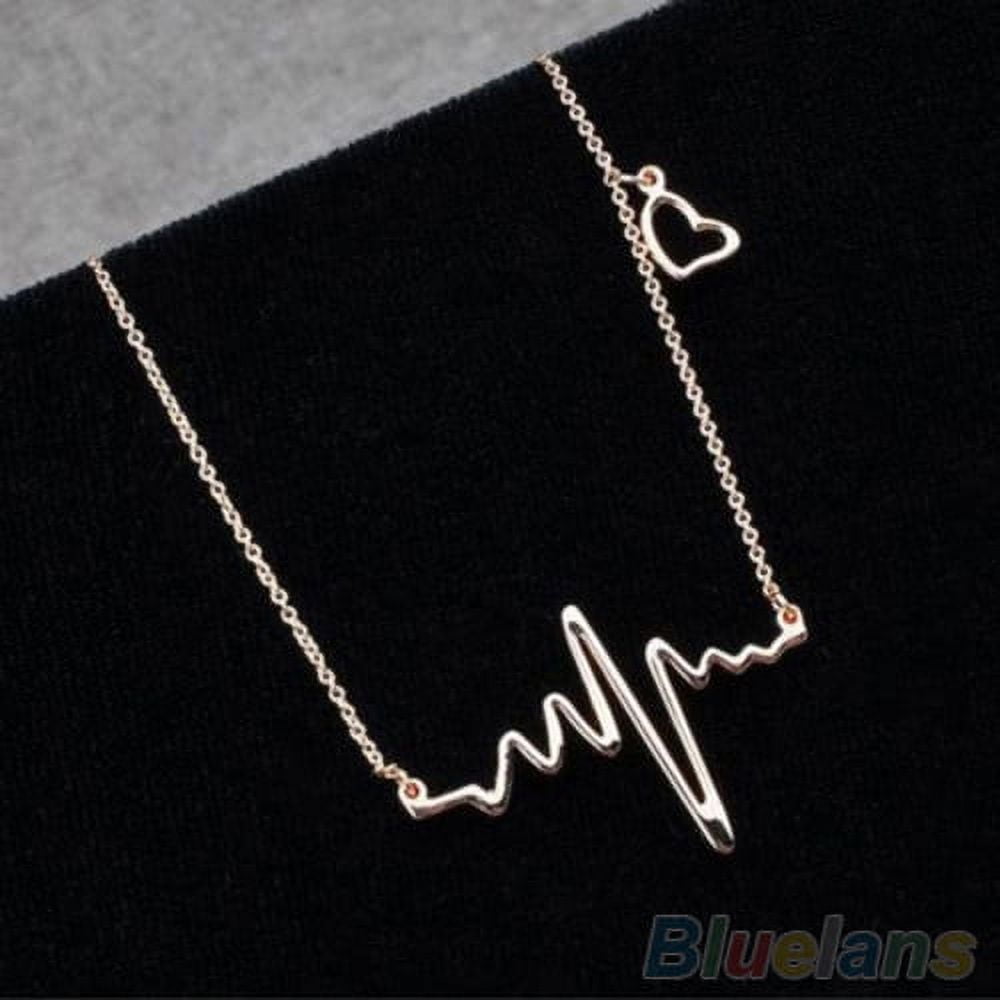 Heartbeat necklace walmart sale