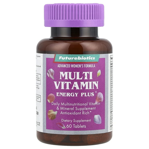 Futurebiotics Advanced Women's Formula, Multi Vitamin Energy Plus®, 60 Tablets
