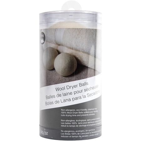 Dritz Clothing Care Wool Dryer Balls 2/Pkg
