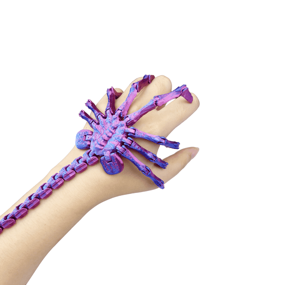 3D Printed Creature Figure - Articulated Decor Model, Flexible Poseable Statue, Movable Joints, Fidget Toy, Desk Home Office Decor, Holiday Party Gifts