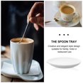 thumbnail image 4 of CIMAXIC Ceramic Spoon Rest White Table Decor for Home Use 2Pcs, 4 of 6