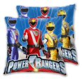 thumbnail image 2 of Juego de 2 fundas de almohada de felpa cuadradas negras de Power Rangers, decoración de doble cara para coche, cama, dormitorio, sofá, fundas de almohada suaves, decoración del hogar, sofá,, 2 of 5
