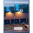 thumbnail image 4 of Interruptor de luz inalámbrico DEWENWILS Outdoor 15A/1800W IP65 negro, 4 of 7