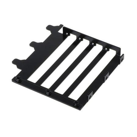 

Techinal Metal Graphics VGA Card Holder Aluminum Graphics Card Side Converted Bracket Computer Cooler Cooling Radiator Support
