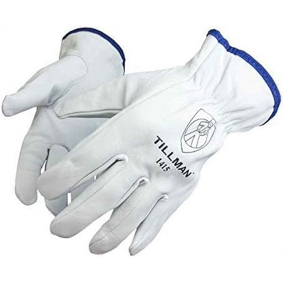 1415 Unlined Top Grain Goatskin Drivers Gloves, Medium