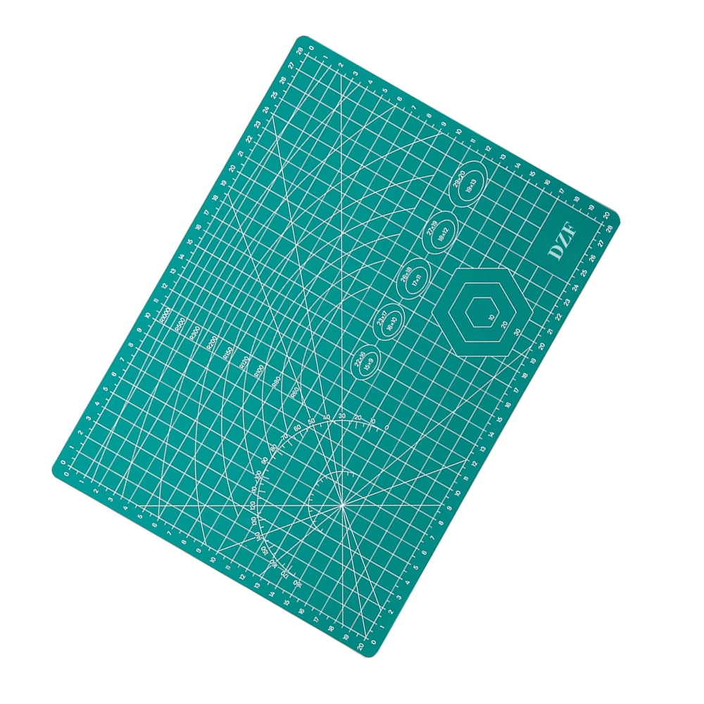 DZF Cutting mats for arts and crafts use, Cutting Mat 17.7 * 11.8inch Mat Precision Healing Rotary Carving Crafts Board Self Sewing Art Pad