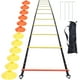 thumbnail image 1 of Escalera de agilidad - Escalera de entrenamiento de velocidad y equilibrio de agilidad para fútbol Baloncesto Boxeo Softbol Footwork Deportes Entrenamiento de agilidad, 20 pies 12 peldaños Namotu CZYD-ZH20, 1 of 6