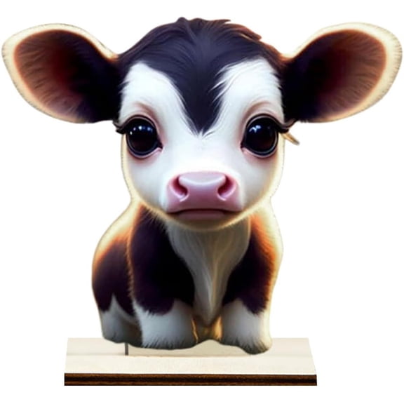 CxhicLuv HD Acrylic Wooden Cute Ornament, Fun Home Décor for Christmas & Halloween, Unique Christmas Tree Decoration, Versatile Gift for Holidays & Nightmare Before Christmas Decor