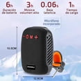 thumbnail image 2 of Bocina Moto Bluetooth Moreka 405 TF Card Radio FM Resistente al agua 8w, 2 of 7