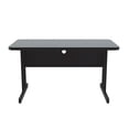 thumbnail image 2 of CORRELL CS2448M-15 Keyboard Height Melamine Computer And Training Table, 2 of 4