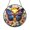 Acrylic 3.5 Inch, variant on Butterfly Sunset Stained Glass Suncatcher Window Hanging, Floral Home Decor Sun Catcher Gift