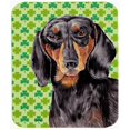 thumbnail image 1 of Dachshund St. Patricks Day Shamrock Portrait Mouse Pad, Hot Pad or Trivet, 1 of 1