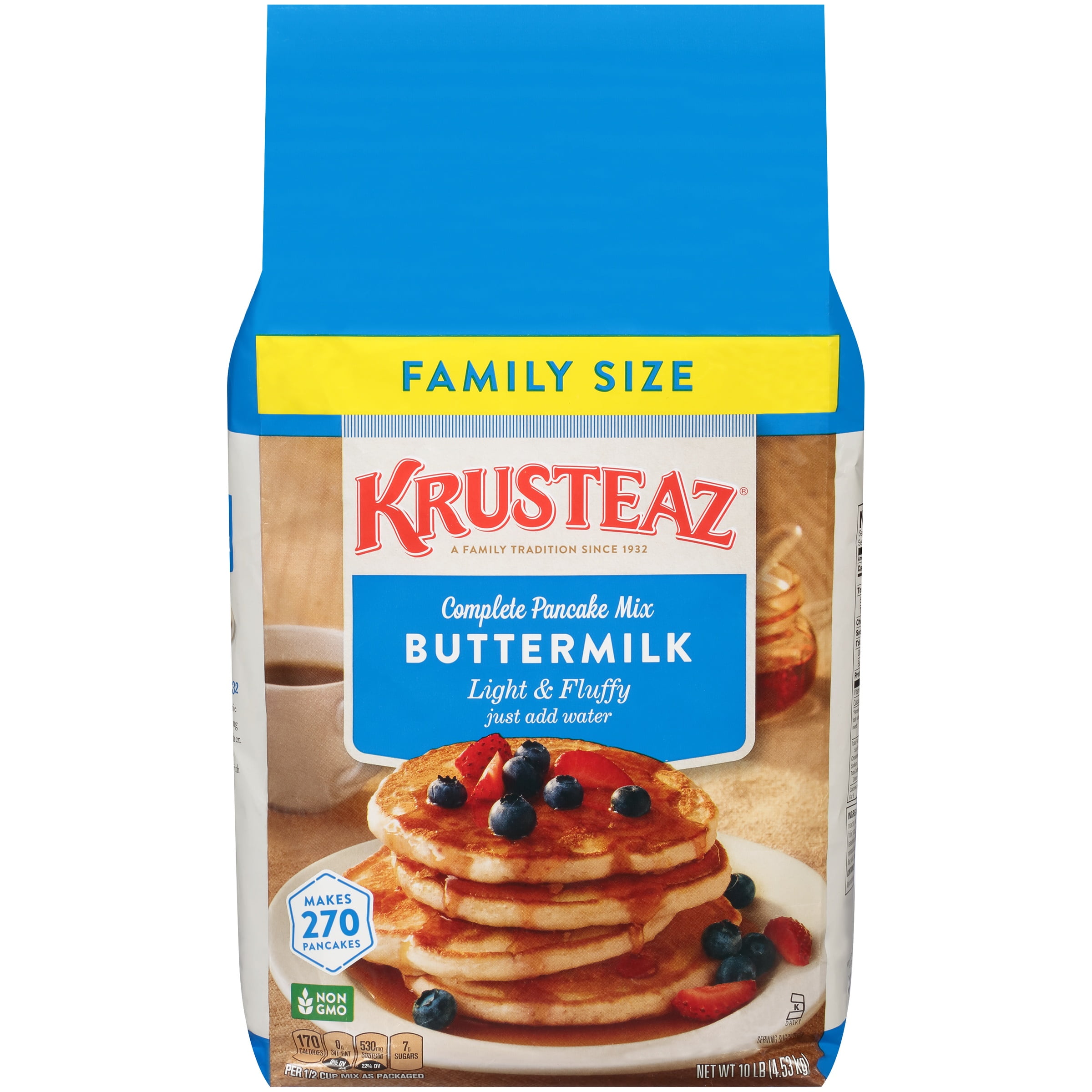 just add water pancake mix ratio