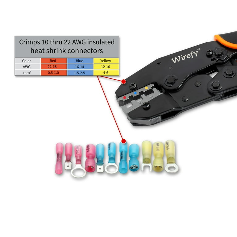 The Perfect Crimp With Wirefy's Insulated Nylon Connector Crimper –  Wirefyshop