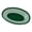 Dark Green, variant on Oval Plastic Fast Food Baskets, Multi-Color Restaurant Serving Baskets, Reusable Fry Burger Sandwich Storage Trays for Diner, Cafe, Party Serving,10 PC,9.45*6 in.