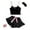Black, variant on Homewear Bow Tie Ice Silk Pajamas Women's Thin Spaghetti Strap Shorts Set Light Two Piece Home Clothes Sleeveless V-Neck Camis Tops With Shorts Solid Color Sleepwear