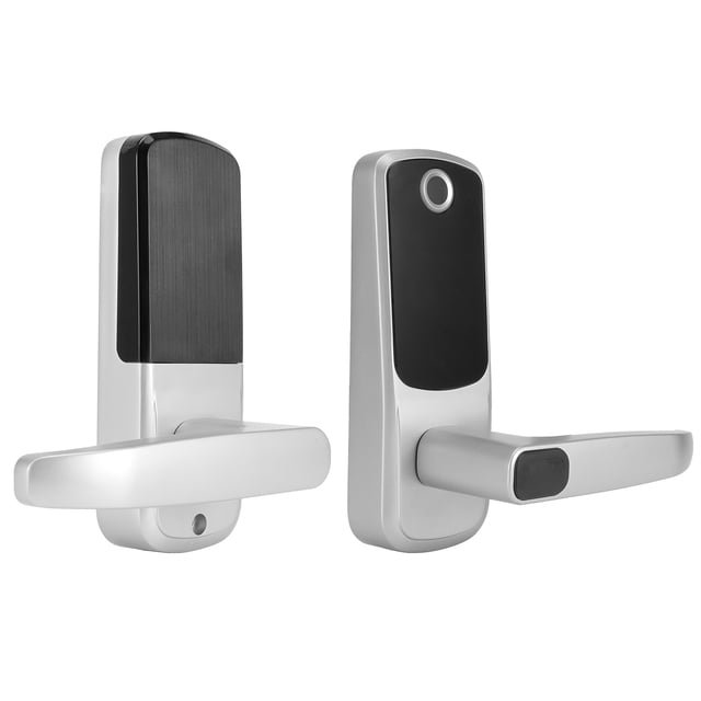 Cerradura de huella digital, cerradura de puerta Cerradura de puerta con contraseña inteligente Cerradura de manija de puerta Experiencia incomparable Jadeshay A