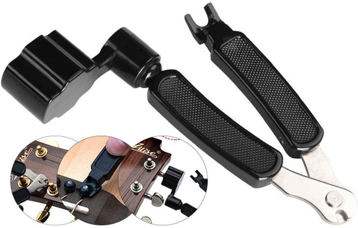 Guitar String Winder Guitar Repair Tool String Cutter Bridge Pin Puller