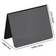 Acrylic Small Blackboard L Shaped V Shaped Desktop Display Label