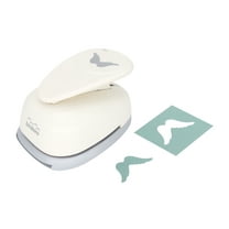 Bira Craft 2.5 inch Wing Shape Lever Action Craft Punch for Paper Crafting Scrapbooking