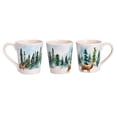 thumbnail image 3 of Bico Enchanted Deer Dreamscape Ceramic Mugs, Set of 4, for Coffee, Tea, Drinks, Microwave & Dishwasher Safe, 3 of 3