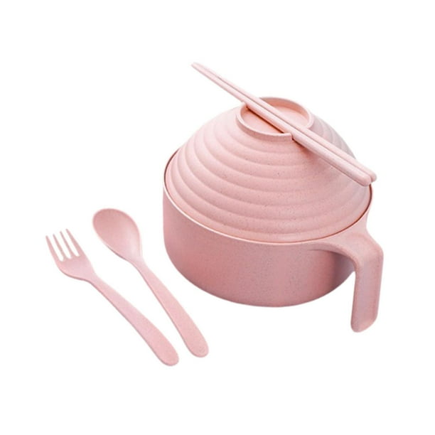 Cuenco para ramen Strade Fareast Limited con tapa Rosa