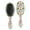 White Christmas Gnome-1, variant on White Christmas Icon Pattern Hair Brush,Girls Detangling Hair Brush,Glide Through Tangles with Ease for Wet & Dry Hair,8.8"X2.8"