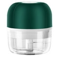 thumbnail image 1 of Generic Compact USB-Rechargeable Mini Food Chopper with Stainless Steel Blades for Garlic, Veggies, and Boneless Meat - Portable and Space-Saving Design, 1 of 6