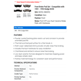 thumbnail image 2 of Front Brake Pad Set - Compatible with 1981 - 1994 Dodge B350 1982 1983 1984 1985 1986 1987 1988 1989 1990 1991 1992 1993, 2 of 2