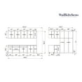thumbnail image 4 of Kitchen Timeless Collection Natural Teak & Gray Color Base Size 12Ft Wide, 4 of 5