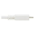 thumbnail image 2 of Tripp Lite 6ft USB-A to USB Micro-B Antibacterial Cable White U050AB006WH, 2 of 5