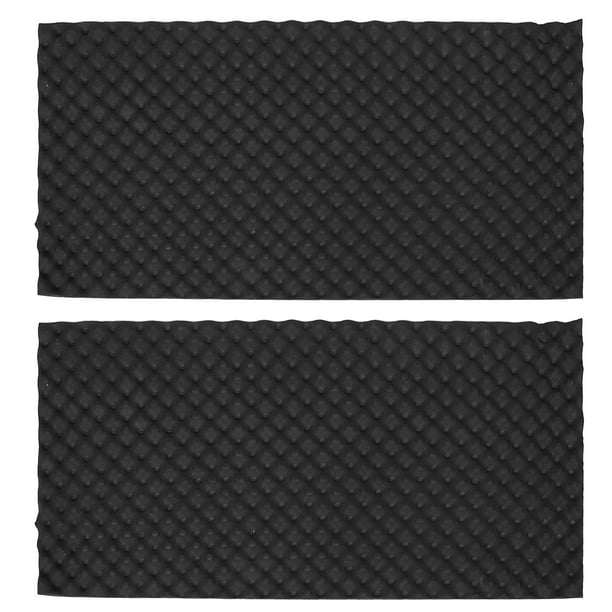 2 piezas de aislamiento acústico para capó de coche, cortafuegos para motor, aislamiento acústico, espuma insonorizante, adhesivo, material de aislamiento acústico