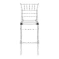 thumbnail image 3 of Compamia Tabouret de Bar Extérieur Chiavari - Ensemble de 1, Transparent Clair, 3 of 8
