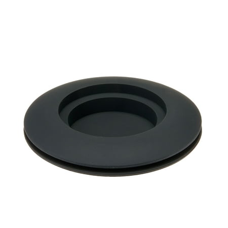 onn. Silicone MagSafe Charger Holder with Cable Management, Black