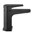 thumbnail image 2 of Voltaire Single Hole, Single-Handle, Bathroom Faucet in Matte Black, 2 of 12