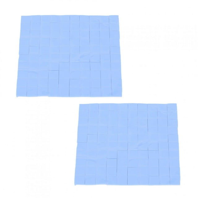 Almohadilla de silicona conductora térmica, 2 piezas Disipador térmico de silicona Almohadillas conductoras de enfriamiento Almohadillas térmicas de enfriamiento Multifuncional