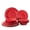 Red, variant on Melamine Dinnerware Set, 12-Piece Dishes Set, Rustic Plates and Bowls Sets, Service for 4, Indoor Outdoor Use, Great for Patio, Camping, RVs (Green)