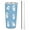 chudan-2LKVG, variant on Cute Polar Bear Tumbler Print 20oz Stainless Steel Coffee Cup with Lid & Straw Double Wall Insulated Tumbler